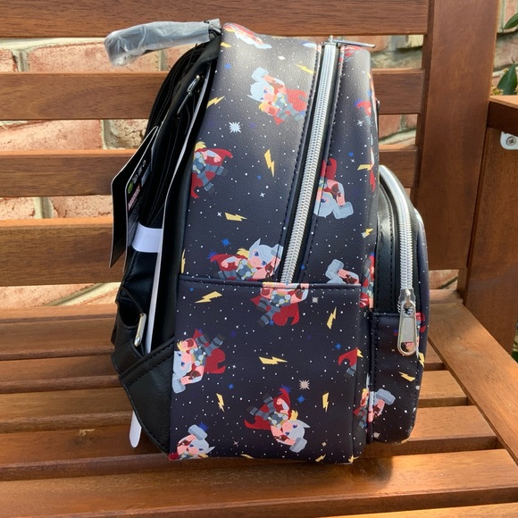 Loungefly Marvel Thor Chibi Galaxy Mini Backpack